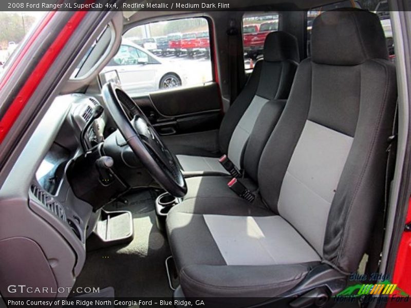Redfire Metallic / Medium Dark Flint 2008 Ford Ranger XL SuperCab 4x4