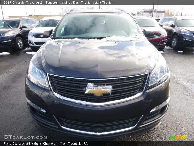 Tungsten Metallic / Dark Titanium/Light Titanium 2017 Chevrolet Traverse LS