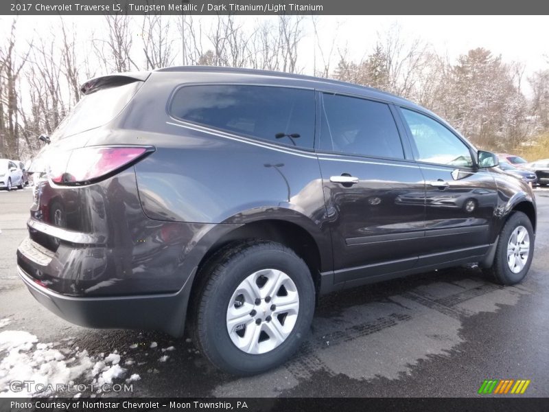 Tungsten Metallic / Dark Titanium/Light Titanium 2017 Chevrolet Traverse LS