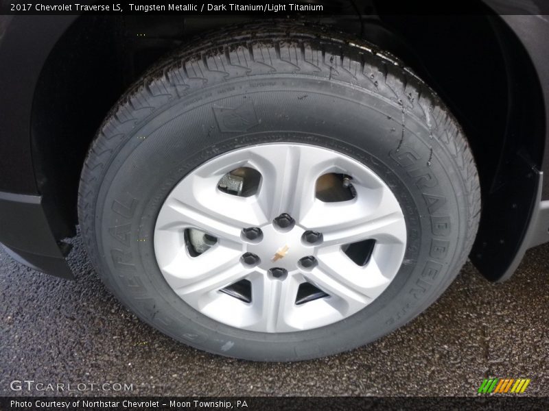 Tungsten Metallic / Dark Titanium/Light Titanium 2017 Chevrolet Traverse LS