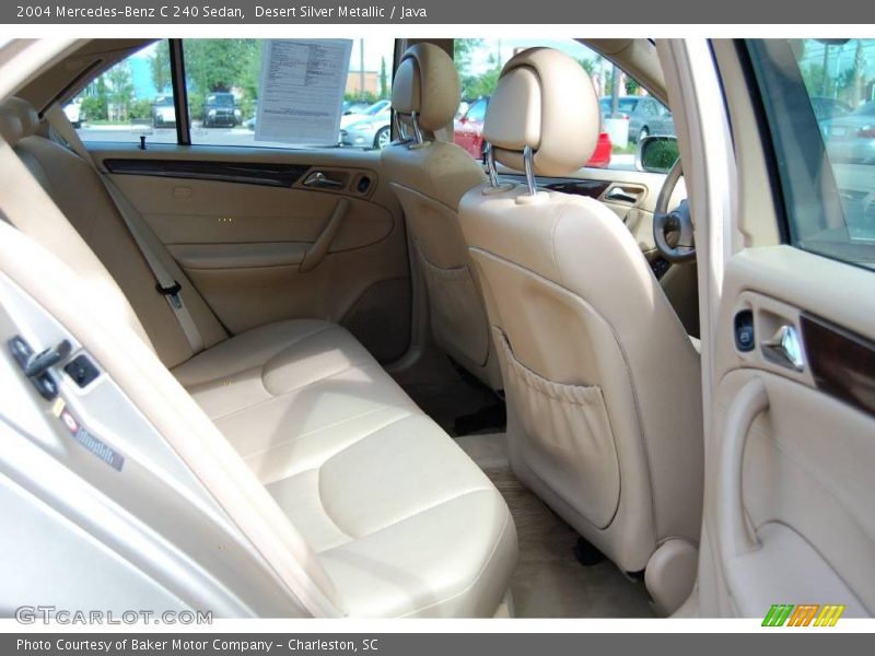 Desert Silver Metallic / Java 2004 Mercedes-Benz C 240 Sedan