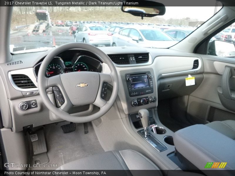 Tungsten Metallic / Dark Titanium/Light Titanium 2017 Chevrolet Traverse LS