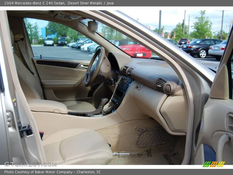 Desert Silver Metallic / Java 2004 Mercedes-Benz C 240 Sedan