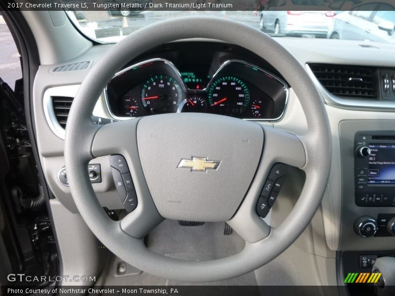 Tungsten Metallic / Dark Titanium/Light Titanium 2017 Chevrolet Traverse LS