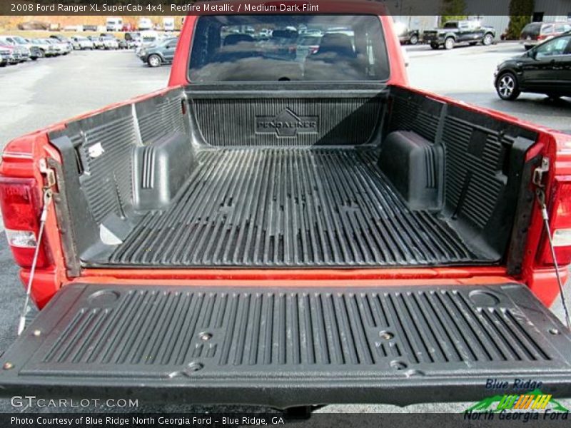 Redfire Metallic / Medium Dark Flint 2008 Ford Ranger XL SuperCab 4x4