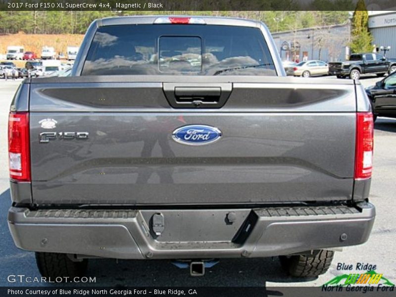 Magnetic / Black 2017 Ford F150 XL SuperCrew 4x4