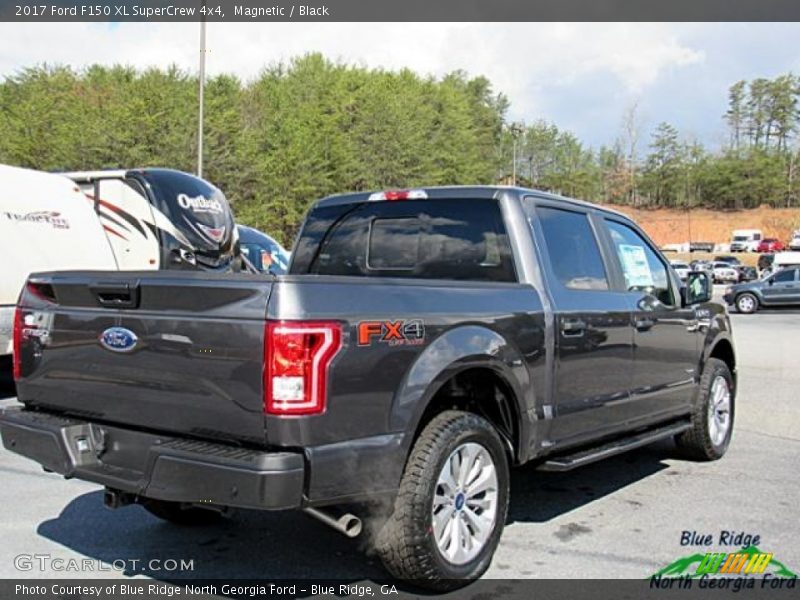 Magnetic / Black 2017 Ford F150 XL SuperCrew 4x4