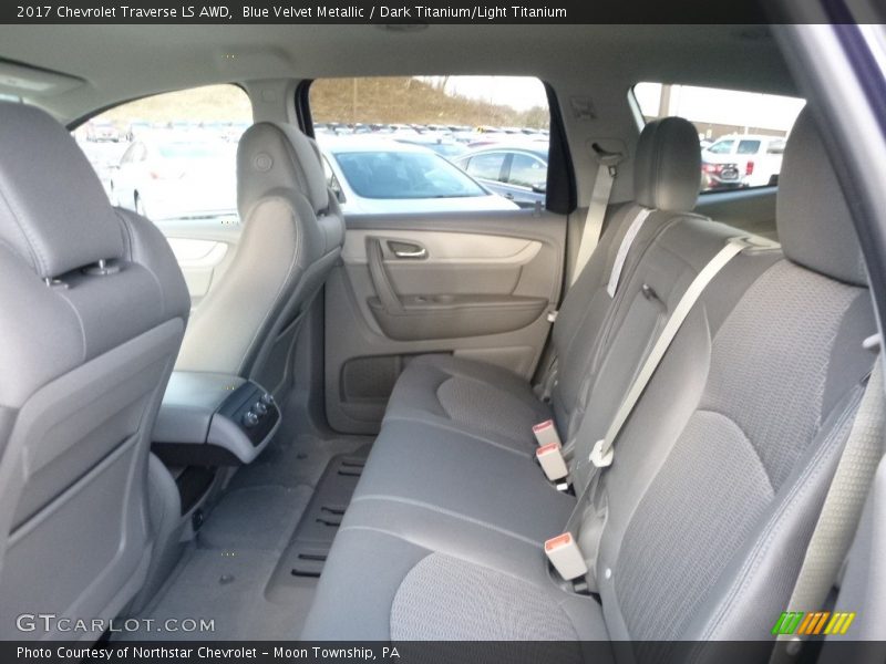 Blue Velvet Metallic / Dark Titanium/Light Titanium 2017 Chevrolet Traverse LS AWD