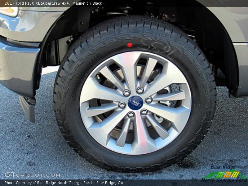Magnetic / Black 2017 Ford F150 XL SuperCrew 4x4