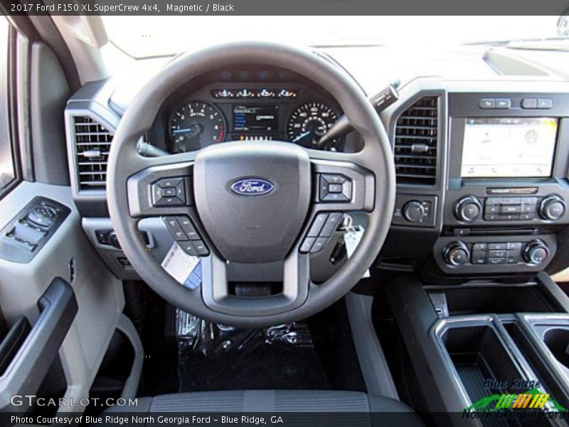 Magnetic / Black 2017 Ford F150 XL SuperCrew 4x4
