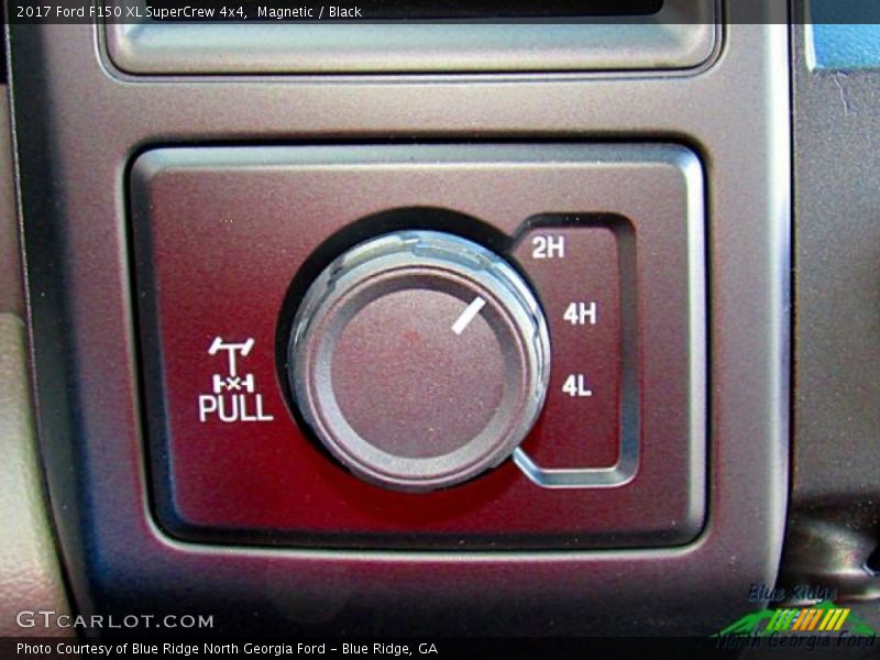 Magnetic / Black 2017 Ford F150 XL SuperCrew 4x4