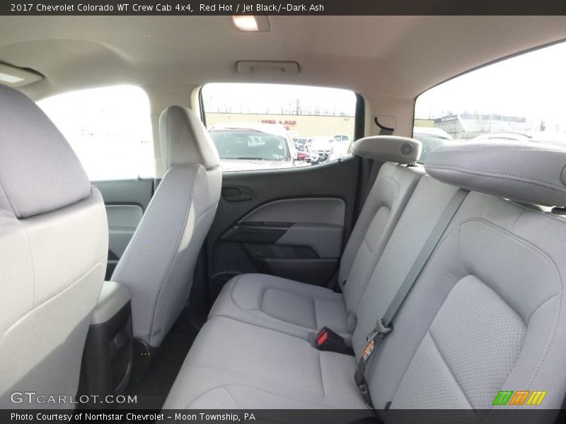 Red Hot / Jet Black/­Dark Ash 2017 Chevrolet Colorado WT Crew Cab 4x4