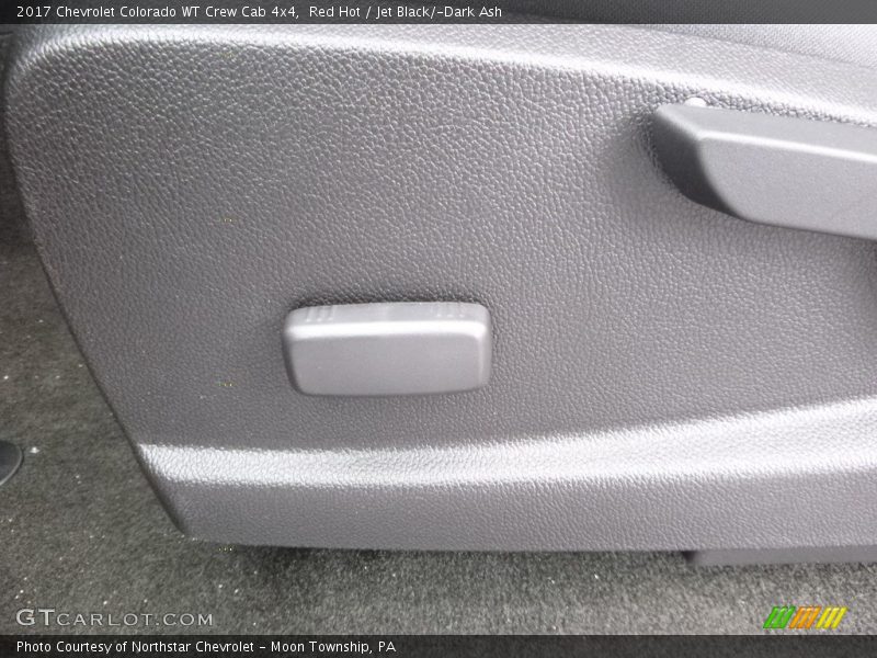 Red Hot / Jet Black/­Dark Ash 2017 Chevrolet Colorado WT Crew Cab 4x4