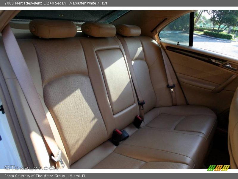 Alabaster White / Java 2003 Mercedes-Benz C 240 Sedan
