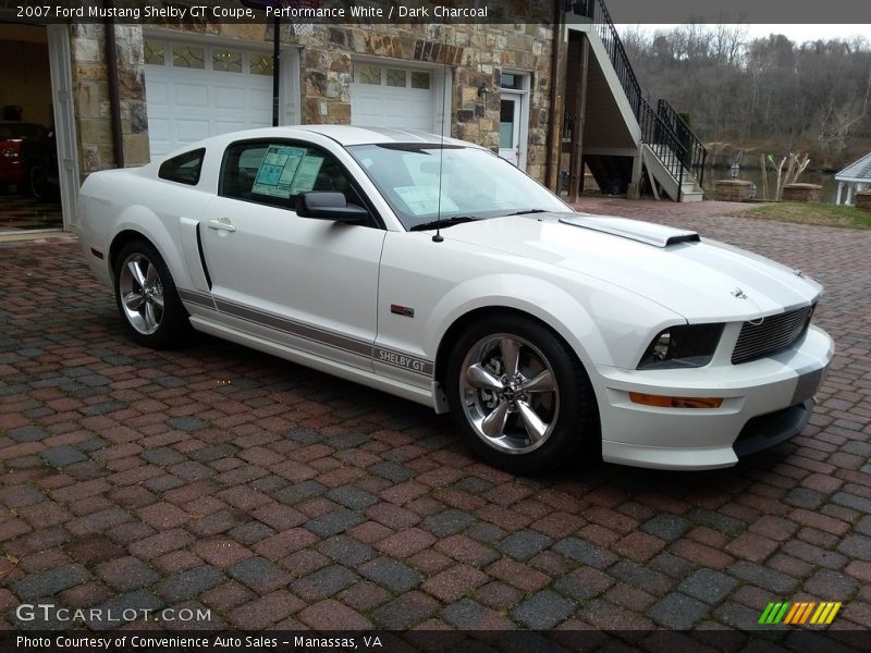 Front 3/4 View of 2007 Mustang Shelby GT Coupe