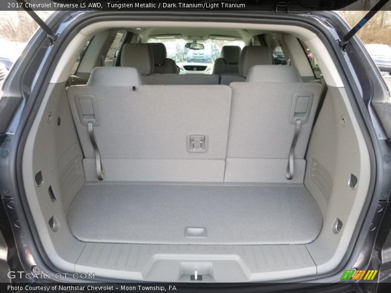 Tungsten Metallic / Dark Titanium/Light Titanium 2017 Chevrolet Traverse LS AWD