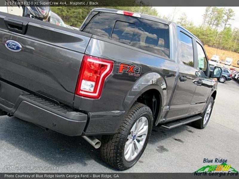 Magnetic / Black 2017 Ford F150 XL SuperCrew 4x4