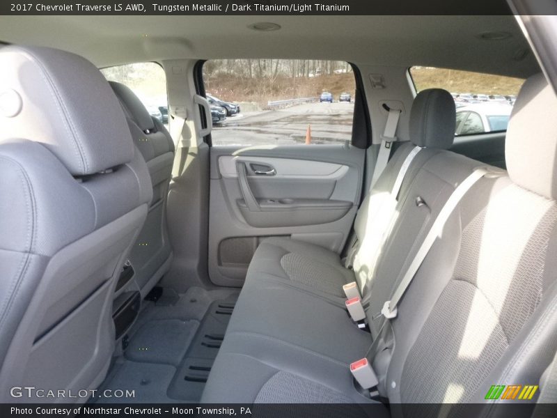 Tungsten Metallic / Dark Titanium/Light Titanium 2017 Chevrolet Traverse LS AWD