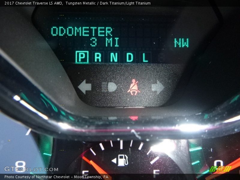 Tungsten Metallic / Dark Titanium/Light Titanium 2017 Chevrolet Traverse LS AWD