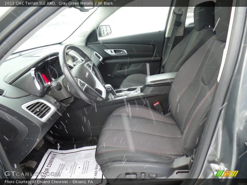 Gray Green Metallic / Jet Black 2013 GMC Terrain SLE AWD
