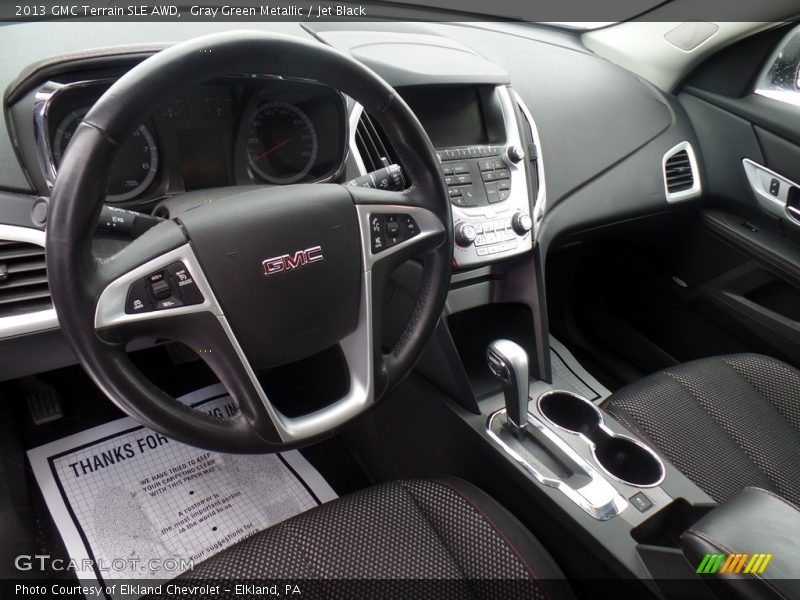 Gray Green Metallic / Jet Black 2013 GMC Terrain SLE AWD