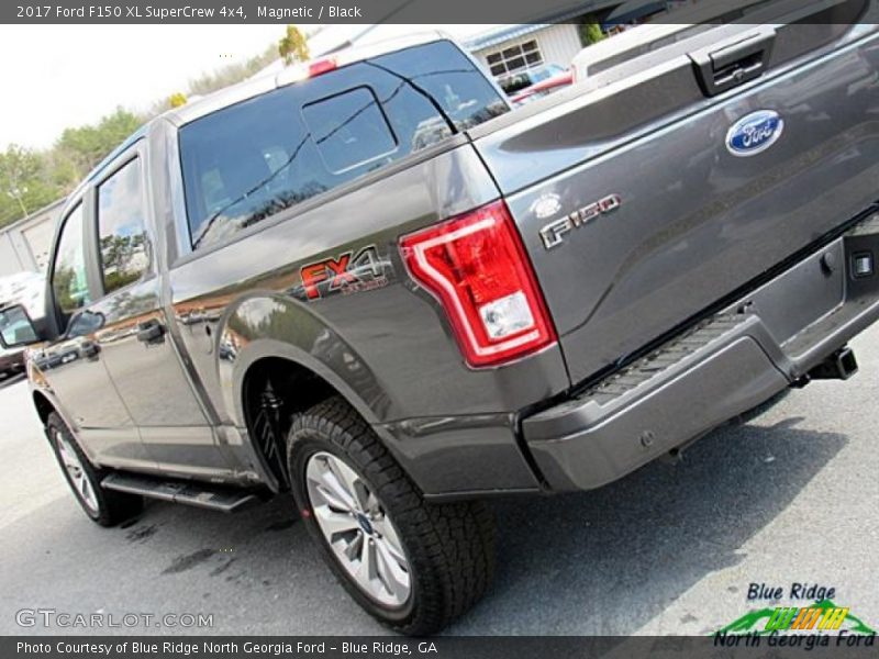 Magnetic / Black 2017 Ford F150 XL SuperCrew 4x4