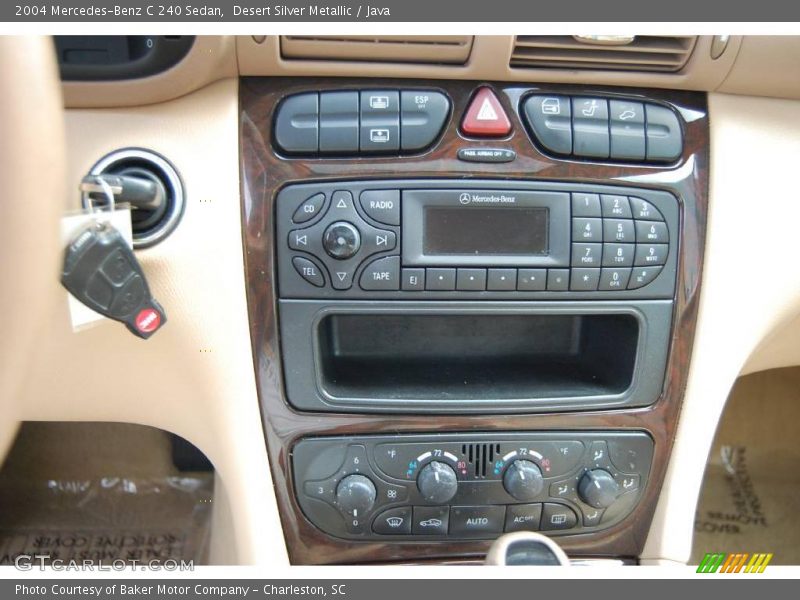 Desert Silver Metallic / Java 2004 Mercedes-Benz C 240 Sedan
