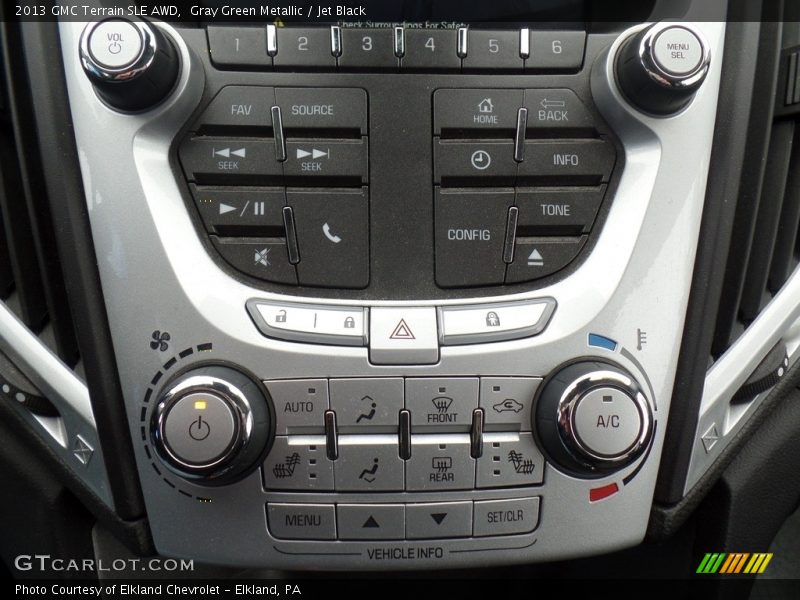 Gray Green Metallic / Jet Black 2013 GMC Terrain SLE AWD