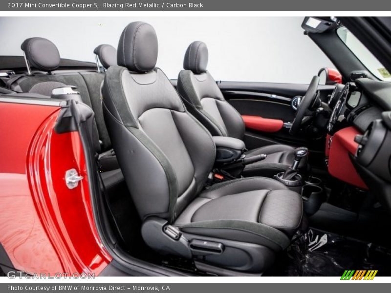 Blazing Red Metallic / Carbon Black 2017 Mini Convertible Cooper S