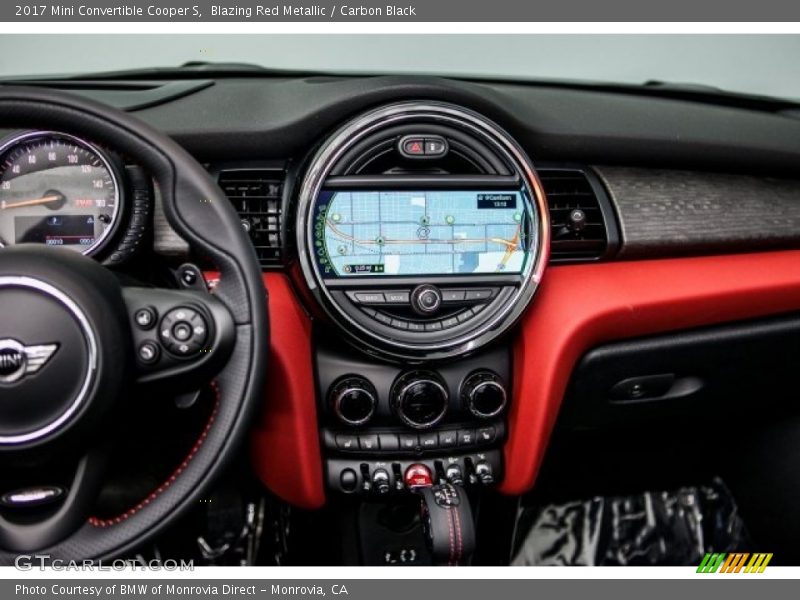 Blazing Red Metallic / Carbon Black 2017 Mini Convertible Cooper S