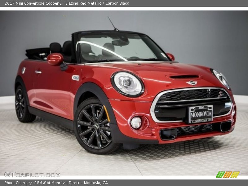 Front 3/4 View of 2017 Convertible Cooper S