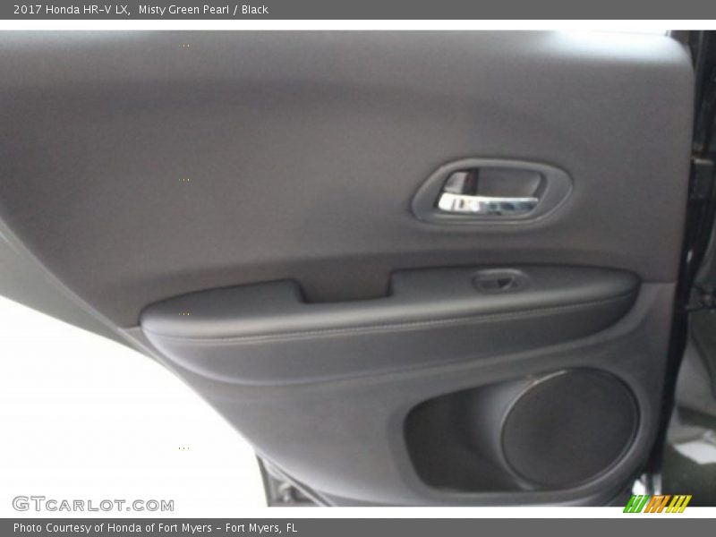 Misty Green Pearl / Black 2017 Honda HR-V LX