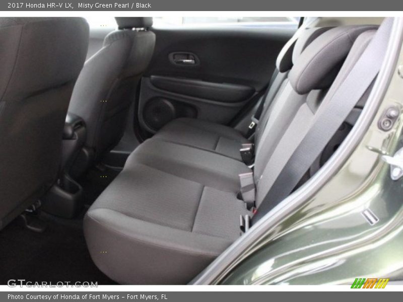 Misty Green Pearl / Black 2017 Honda HR-V LX