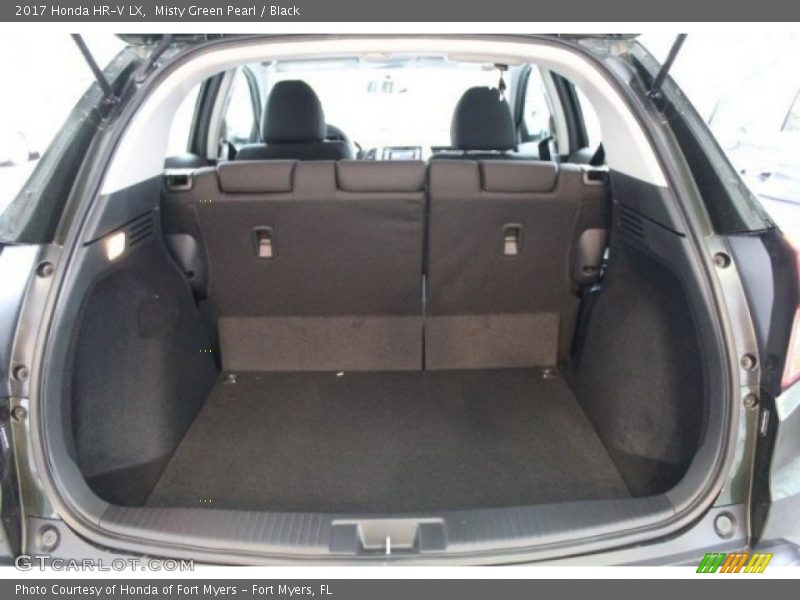 Misty Green Pearl / Black 2017 Honda HR-V LX