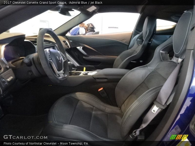 Front Seat of 2017 Corvette Grand Sport Coupe