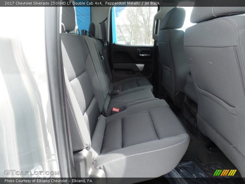 Pepperdust Metallic / Jet Black 2017 Chevrolet Silverado 2500HD LT Double Cab 4x4