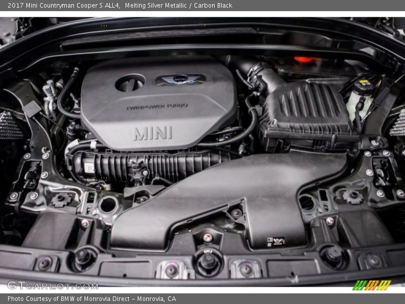 Melting Silver Metallic / Carbon Black 2017 Mini Countryman Cooper S ALL4