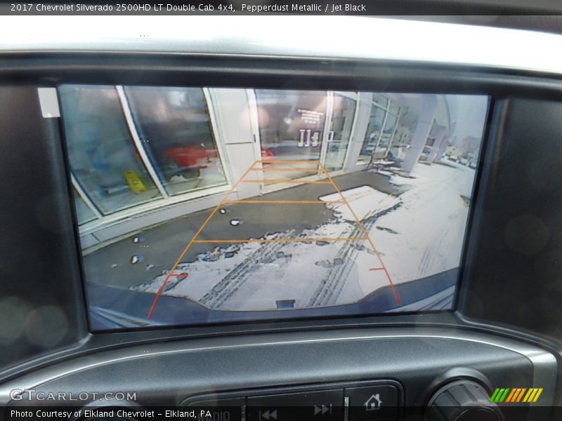 Pepperdust Metallic / Jet Black 2017 Chevrolet Silverado 2500HD LT Double Cab 4x4