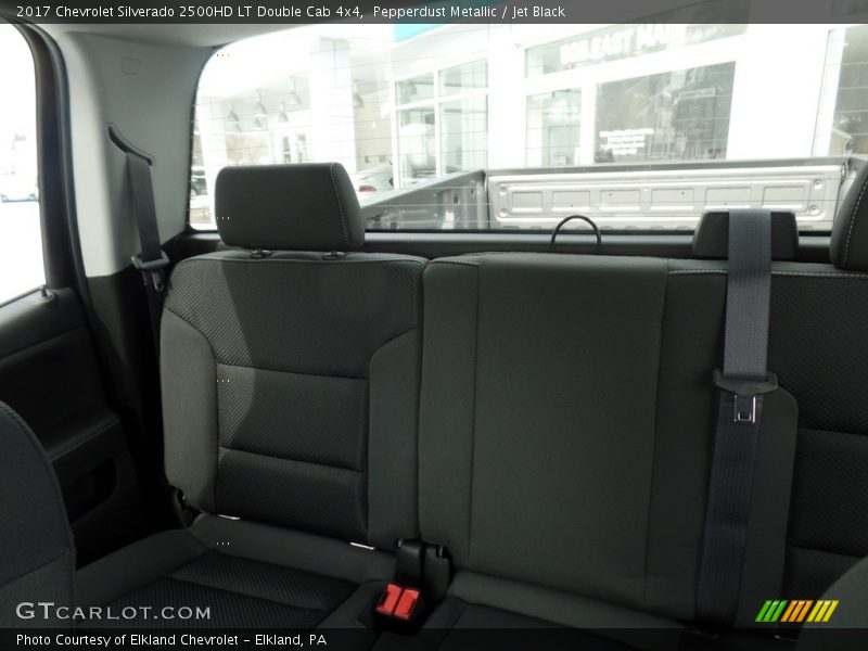Pepperdust Metallic / Jet Black 2017 Chevrolet Silverado 2500HD LT Double Cab 4x4
