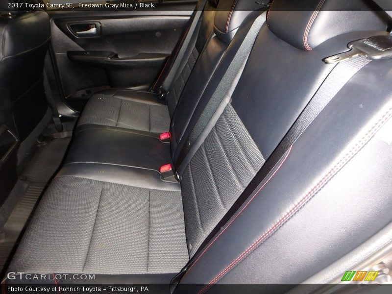 Predawn Gray Mica / Black 2017 Toyota Camry SE