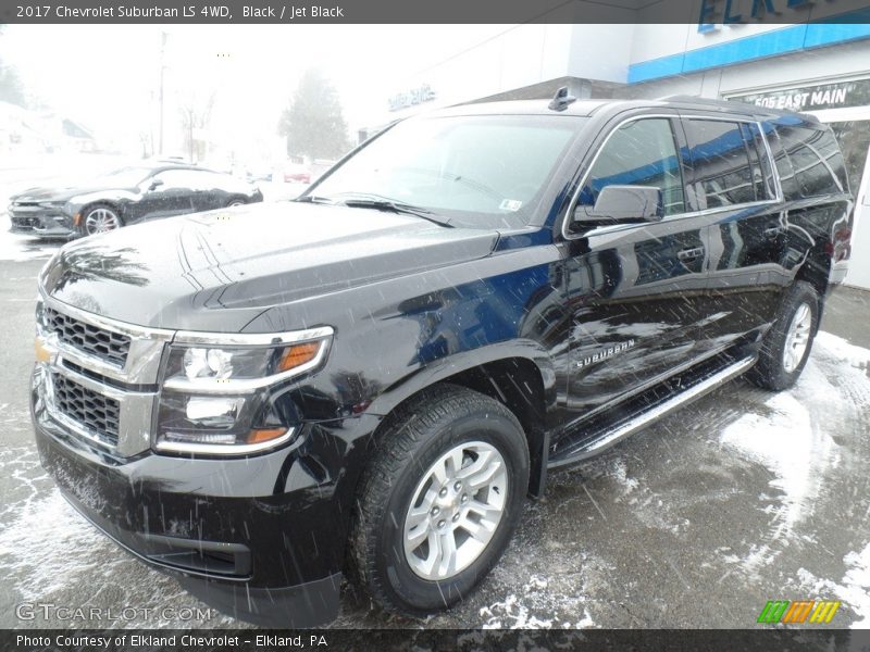 Black / Jet Black 2017 Chevrolet Suburban LS 4WD
