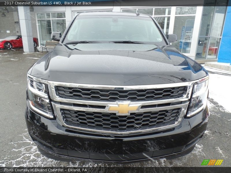 Black / Jet Black 2017 Chevrolet Suburban LS 4WD