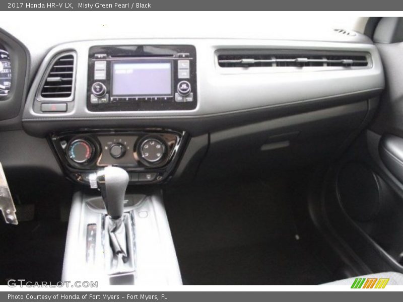 Misty Green Pearl / Black 2017 Honda HR-V LX