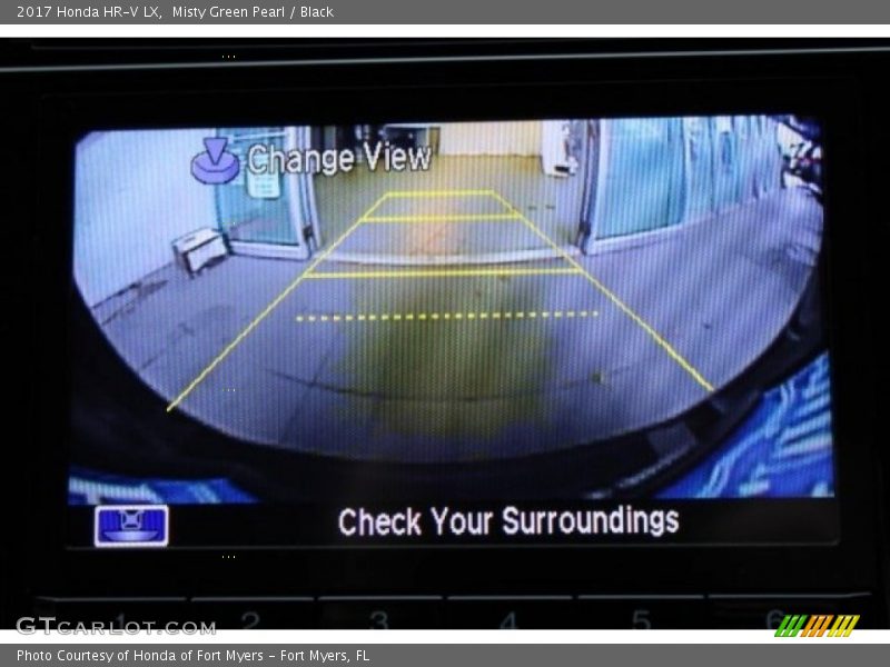 Misty Green Pearl / Black 2017 Honda HR-V LX