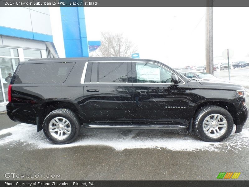 Black / Jet Black 2017 Chevrolet Suburban LS 4WD