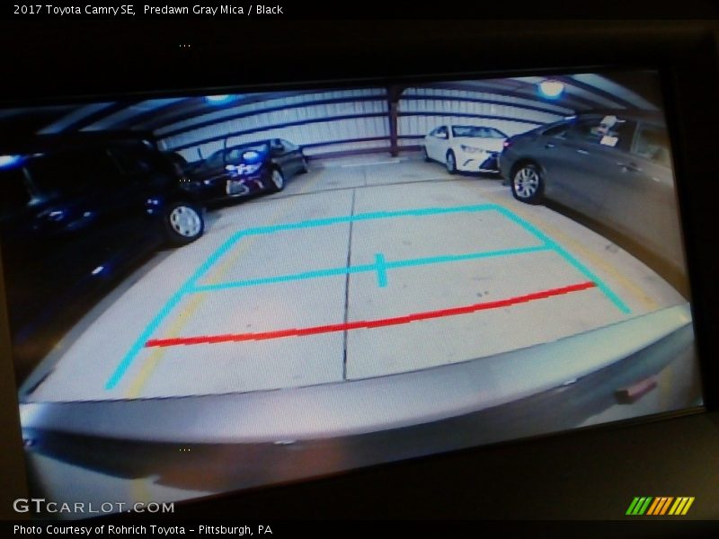 Predawn Gray Mica / Black 2017 Toyota Camry SE