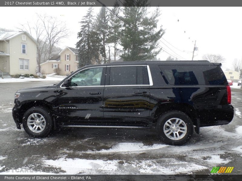 Black / Jet Black 2017 Chevrolet Suburban LS 4WD