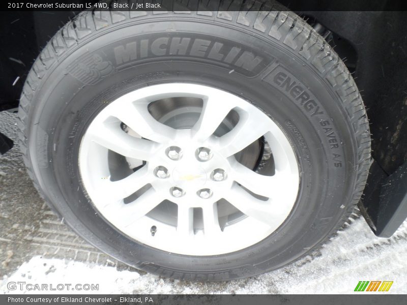 Black / Jet Black 2017 Chevrolet Suburban LS 4WD