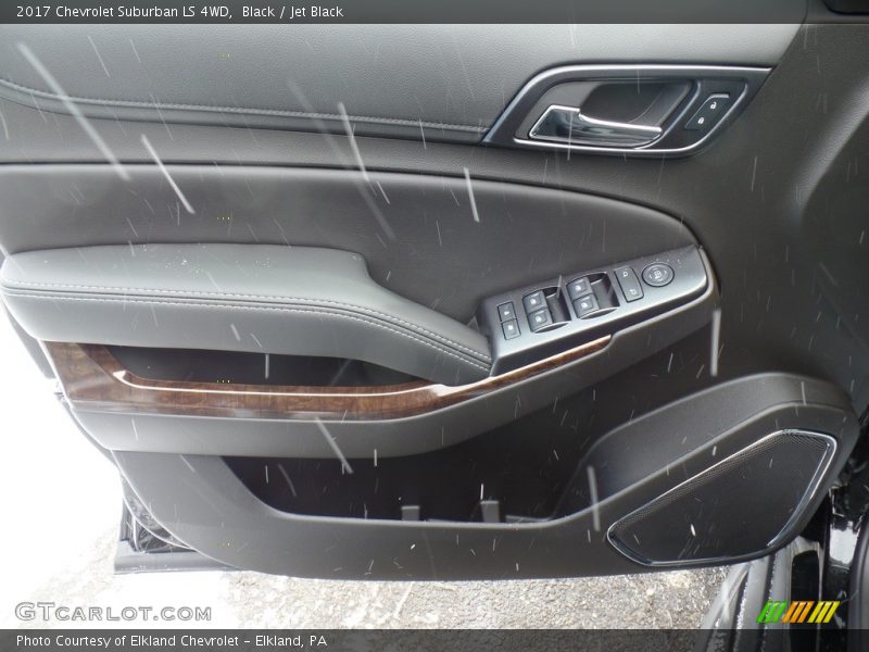 Black / Jet Black 2017 Chevrolet Suburban LS 4WD