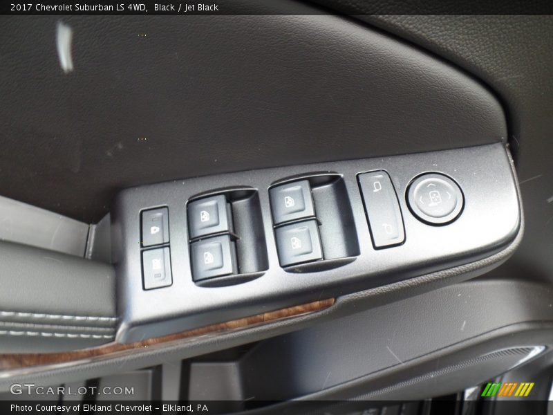 Black / Jet Black 2017 Chevrolet Suburban LS 4WD